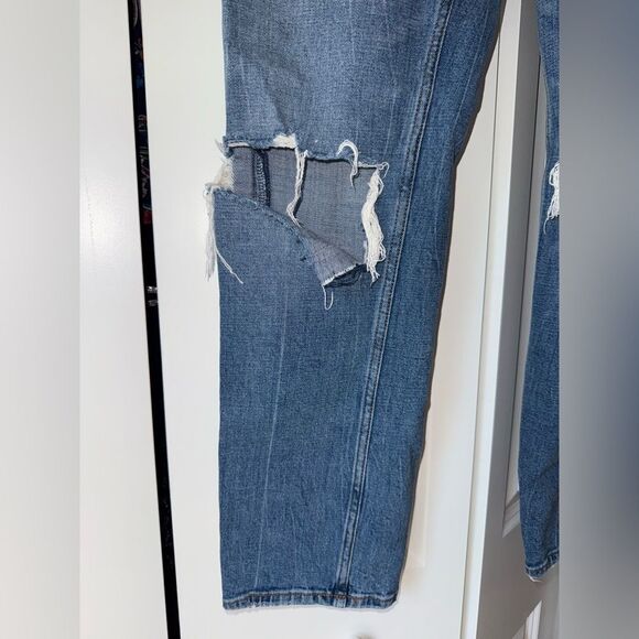 Abercrombie & Fitch The Ankle Straight Ultra High Rise Size 2 Women’s - Picture 6 of 9